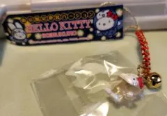 未使用 ハローキティ 東京限定 池袋 ご当地 根付 透明キティ ??? サンリオ