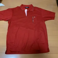 Munsingwear 赤 ポロシャツ L