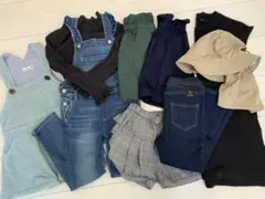 子供服 まとめ売り 女の子 100、110cm オーバーオール・パンツ