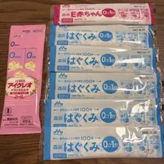 森永 はぐくみ 粉ミルク エコらくパック400g＋スティックタイプ12本の