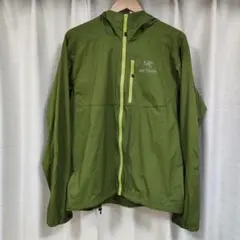 アークテリクス スコーミッシュフーディ M グリーン