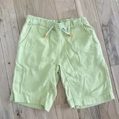 branshes ハーフパンツ 120センチ ライムグリーン