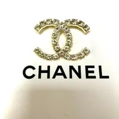 香奈兒 金色 水晶裝飾 胸針 贈品
