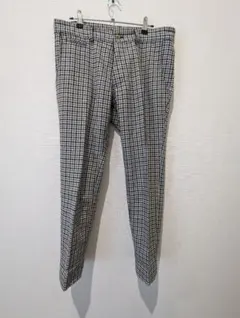 ウール混　パンツ　L