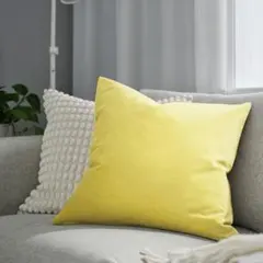 未開封 IKEA サネーラ クッションカバー ライトイエロー　終売カラーのサムネイル