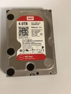 AVコマンド対応】WD RED NAS用内蔵HDD 4TB WD40EFRX - メルカリ