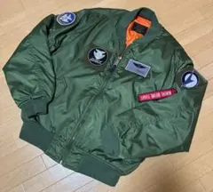 MA-1 航空自衛隊　L パッチ付属品は見本 ベルクロ付き