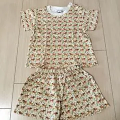 週末値下げ！100cm半袖セットアップ　ジム・トンプソン