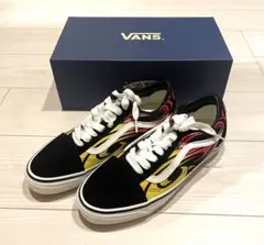【新品】VANS スニーカー　28cm オールドスクール　プレミアム　ファイヤー