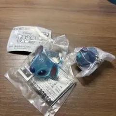 【セール中】ディズニー ツムツム めじるし　ファッションリング　スティッチ2個