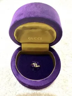 GUCCI リング GG 18K ランニング 指輪 イエローゴールド 10号のサムネイル