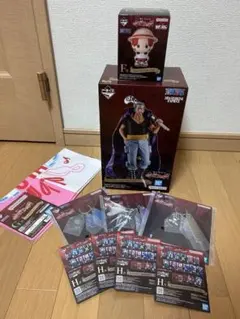 一番くじ ワンピース 赤髪海賊団 フィギュアセット