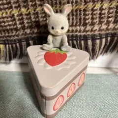 シルバニア　うさぎ　赤ちゃん　お座り　廃盤？　約25年前購入　平成レトロ