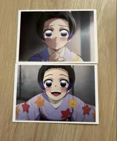 鬼滅の刃 劇場版 無限城編 胡蝶しのぶの 追憶ブロマイド2枚セット