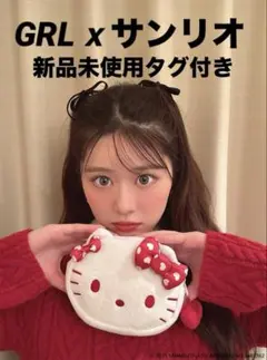 サンリオキャラクターズコラボ　ハローキティクリスマスフェイスポーチ[sz004]