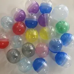 ガチャガチャ空カプセル まとめ売り 21個