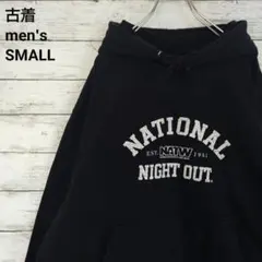 US古着 MV SPORT パーカー NATW ヴィンテージ ブラック XL