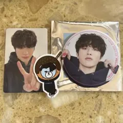 ジョンファン TREASURE 缶バッジ 京セラ KRUNK トレカ