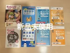 新品未使用　チャレンジ 4年生 学習参考書 セット