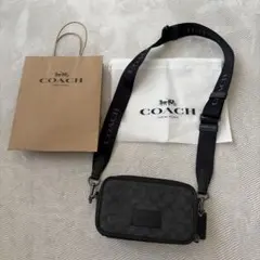 m様専用　COACH ブラック ショルダーバッグ