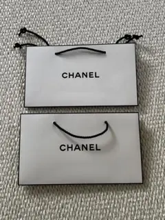 新品　CHANEL ショップ袋 2枚セットのサムネイル