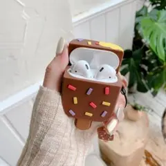 AirPods Pro カバー アイス 保護カバー 　耐衝撃　かわいい