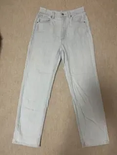 GU ストレートデニムパンツ 品番221-338548