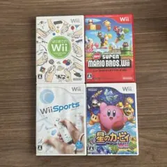 Wiiソフト 4本セット 動作確認済み