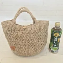 新品 麻紐 トートバッグ マルシェバッグ