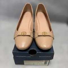 COLE HAAN ウェッジソール パンプス ２４・５cm ピンクベージュ系のサムネイル