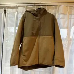 UNIQLO XL ブロックテック フリースフルジップパーカー