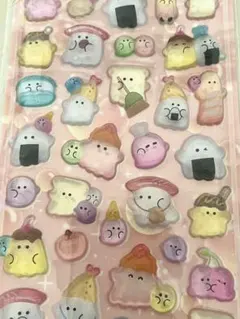 ぷっくりシール　オバケーヌ