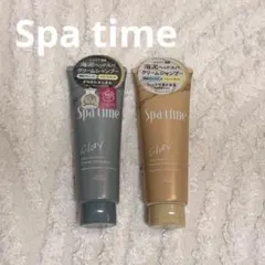 Spa time 海泥ヘッドスパ クリームシャンプー 2種セットのサムネイル