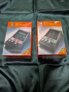 ジャンク品 エポック社 ダービー＆ミニゴルフ ゲームセット