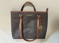 【極美品】MICHAEL KORS トートバッグ ブラウン MK
