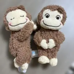 おさるのジョージ ぬいぐるみ 2体セット