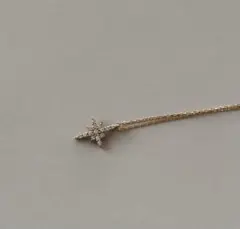 STAR JEWELRY K18 クロッシングスター ネックレスのサムネイル