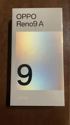 新品未開封　OPPO Reno9 A ナイトブラック　本体①のサムネイル