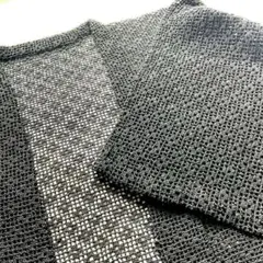 新品タグ付き かぐれ コットンカシミヤヘンリーネックニット アーバン