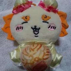 シーサー 来来 マスコット ぬいぐるみ ちいかわ ちいかわ飯店 ボールチェーン