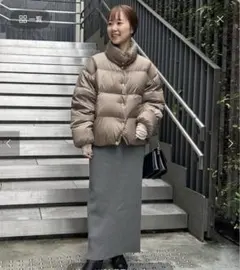 Deuxieme Classe Blanc manteau ステンカラーコート - メルカリ