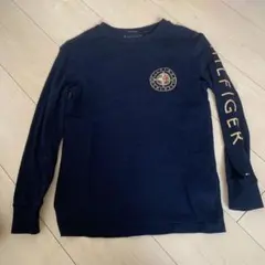 TOMMY HILFIGER トミーフィルフィガー　長袖Tシャツ ネイビー140