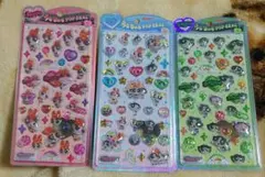 正規品 パワーパフガールズ うるちゅるポップシール 新品 パワパフ