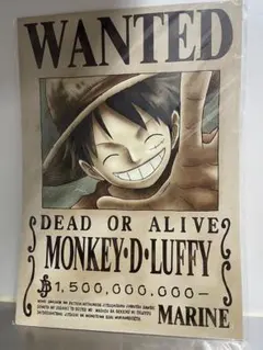 ONE PIECE ワンピース手配書ポスター OP展 大阪Ver. - メルカリ
