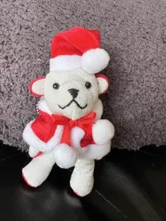 コンラッド東京 ベア マスコット ぬいぐるみ キーホルダー クリスマス　サンタ