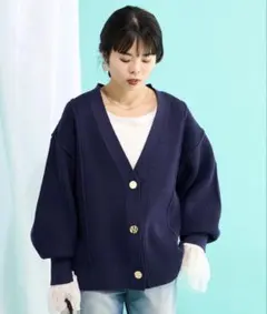 CIAOPANIC TYPY ネイビー カーディガン