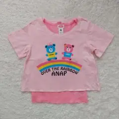 ☆未使用☆ANAPKids タンクトップ付きTシャツ