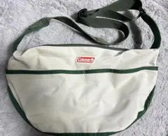 Coleman ショルダーバッグ クリーム/グリーン