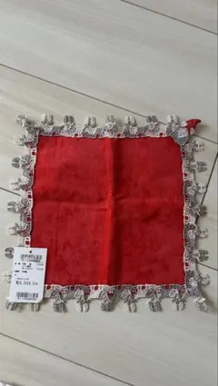 近沢レース oh noサンタハンカチ レッド