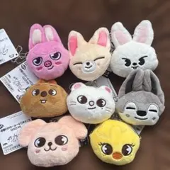 Stray Kids SKZOO ミニがま口ポーチ GiGO限定 全8種セット - メルカリ